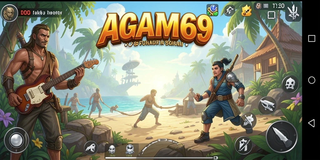 Tampilan gameplay AGAM69 yang menampilkan petualangan seru dan lingkungan yang menakjubkan.