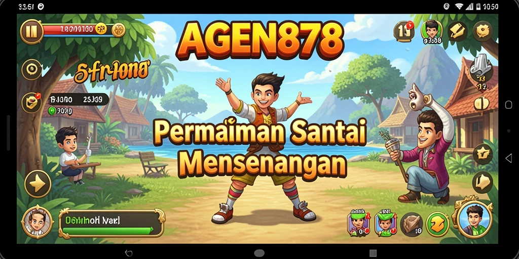Menampilkan gameplay seru dan grafis menarik dalam AGEN878.