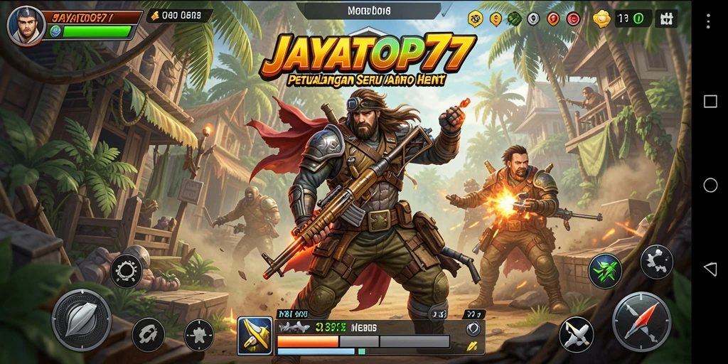 Tampilan gameplay seru dalam JAYATOP77 dengan aksi mendebarkan.