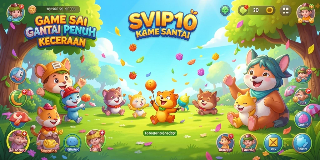 Screenshot SVIP10 menunjukkan gameplay yang menyenangkan dan menawan.